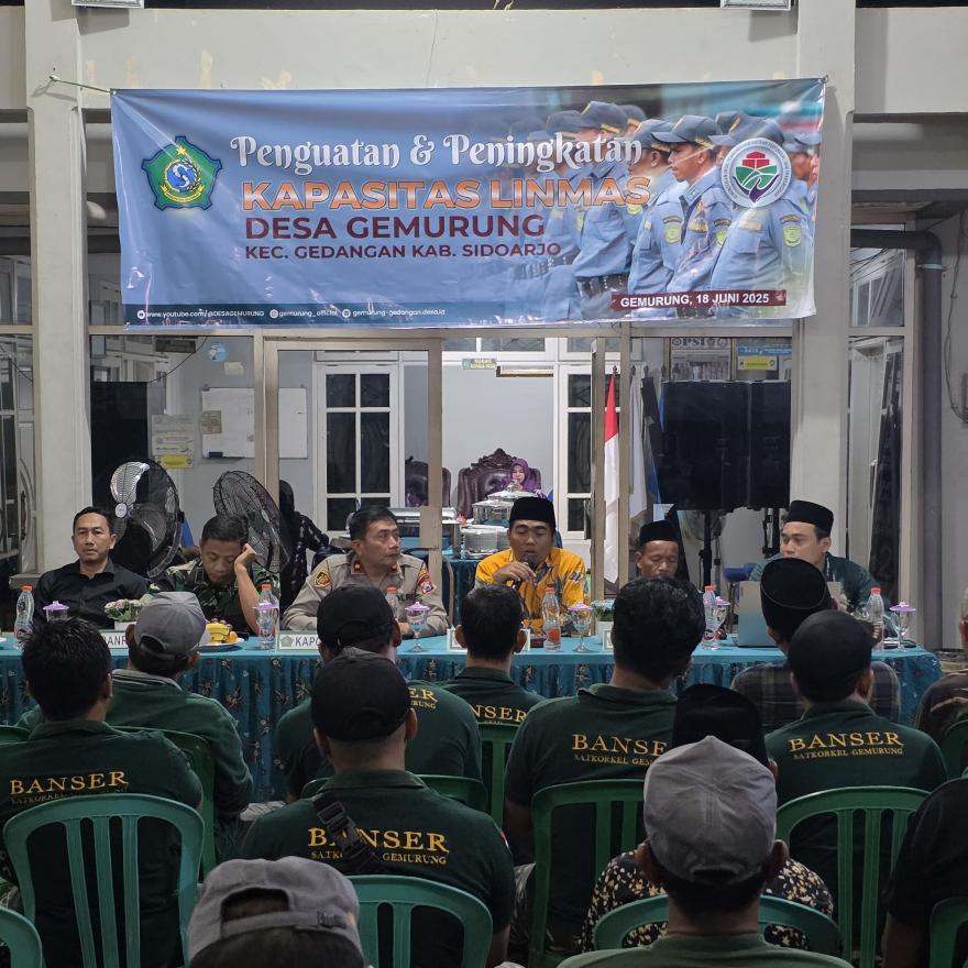 Penguatan dan Peningkatan Kapasitas Linmas Desa Gemurung Tahun 2025